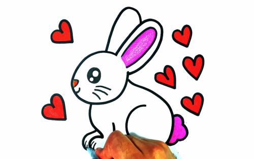 عکس نقاشی گربه رنگ شده