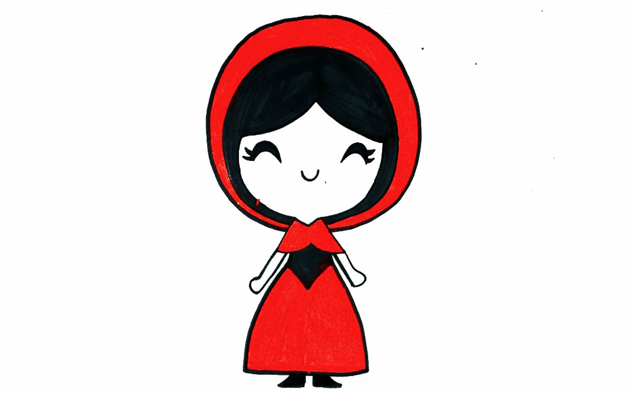 دخترِ روسری قرمز