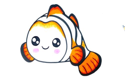 عکس نقاشی گربه رنگ شده