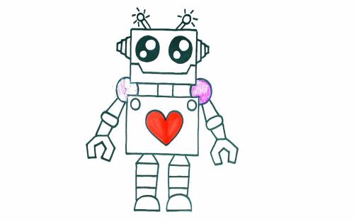 عکس نقاشی گربه رنگ شده