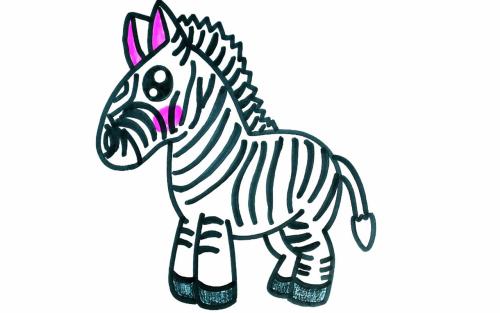 عکس نقاشی گربه رنگ شده