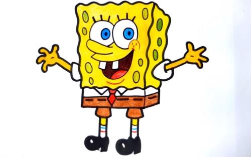 عکس نقاشی گربه رنگ شده