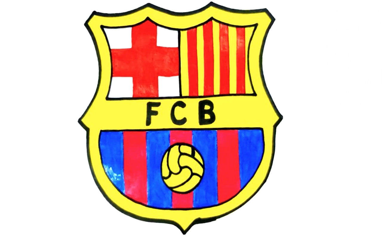 لوگوی تیم بارسلونا