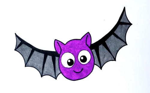 عکس نقاشی گربه رنگ شده