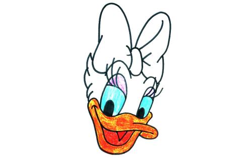 عکس نقاشی گربه رنگ شده