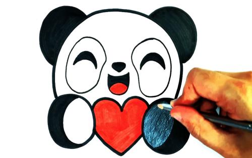 عکس نقاشی گربه رنگ شده