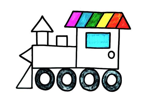 عکس نقاشی گربه رنگ شده