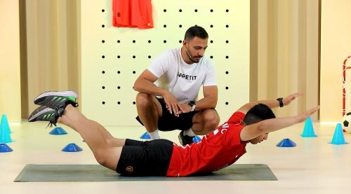 تقویت تعادل و عضلات مرکزی در بدن