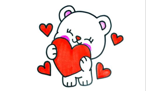 عکس نقاشی گربه رنگ شده