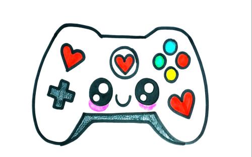 عکس نقاشی گربه رنگ شده