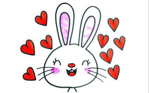 عکس نقاشی گربه رنگ شده