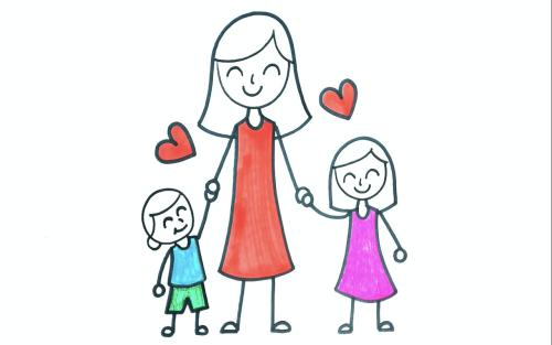 عکس نقاشی گربه رنگ شده