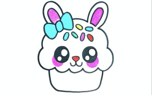 عکس نقاشی گربه رنگ شده