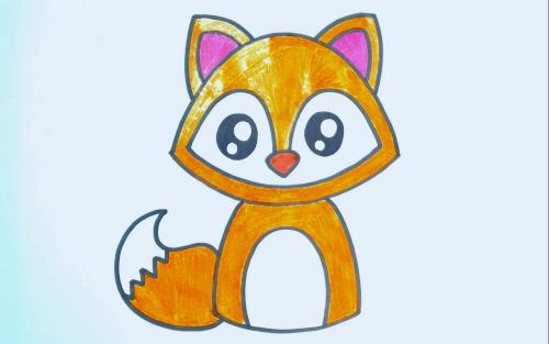 عکس نقاشی گربه رنگ شده