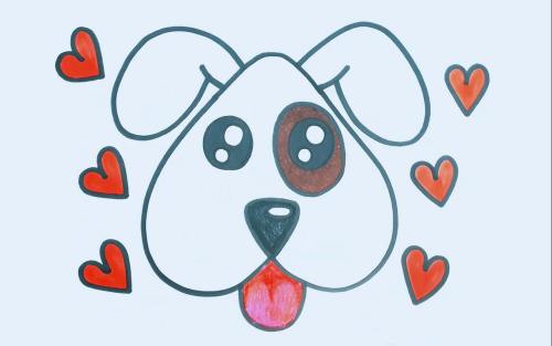 عکس نقاشی گربه رنگ شده