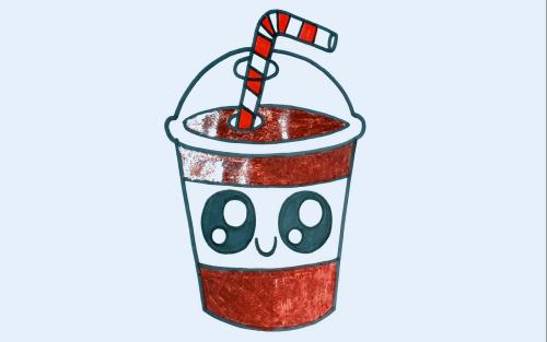 عکس نقاشی گربه رنگ شده