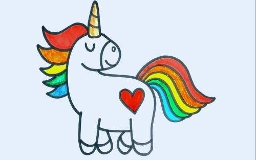 عکس نقاشی گربه رنگ شده