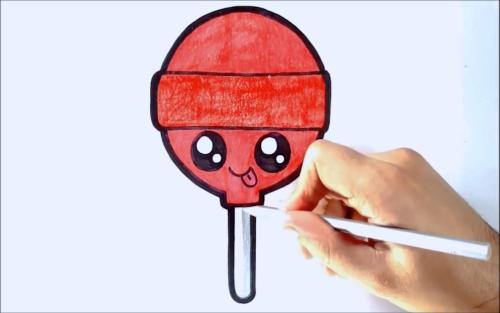 عکس نقاشی گربه رنگ شده