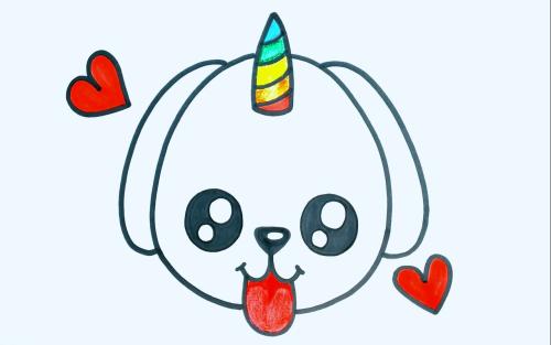 عکس نقاشی گربه رنگ شده