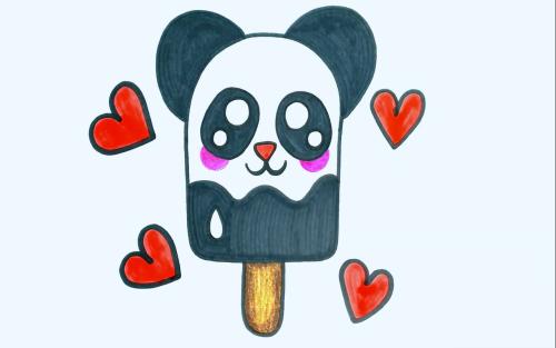 عکس نقاشی گربه رنگ شده