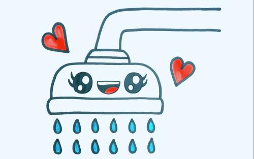 عکس نقاشی گربه رنگ شده