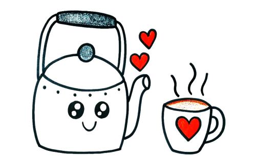 عکس نقاشی گربه رنگ شده