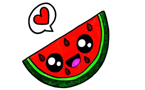 عکس نقاشی گربه رنگ شده