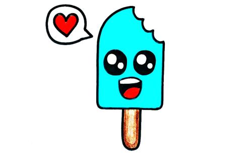 عکس نقاشی گربه رنگ شده