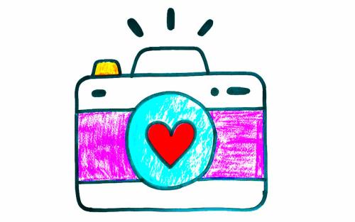 عکس نقاشی گربه رنگ شده