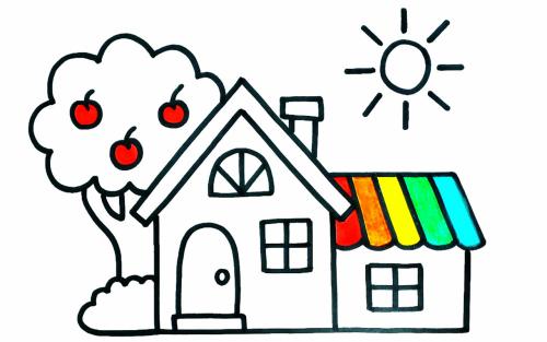 عکس نقاشی گربه رنگ شده