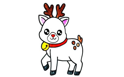 عکس نقاشی گربه رنگ شده