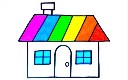 عکس نقاشی گربه رنگ شده