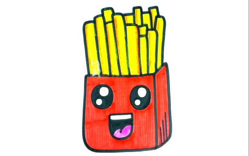 عکس نقاشی گربه رنگ شده